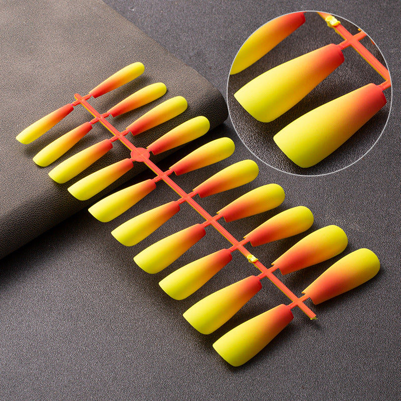 Wholesale Gradient Frosted Plastic Nail Stickers